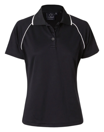 Picture of Winning Spirit, Ladies Cooldry Raglan S/S Polo